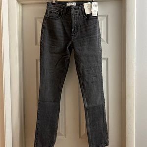 The 90s skinny high rise jeans